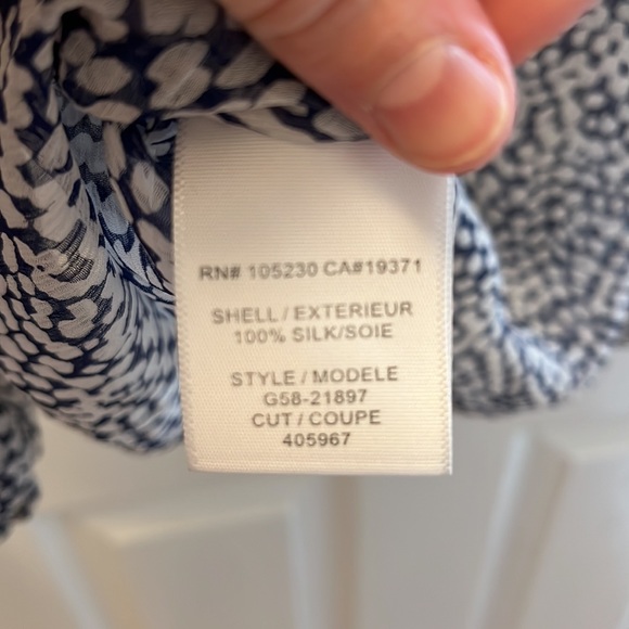 Joie Silk Blouse Size Small - Picture 6 of 9